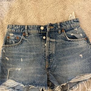 Zara summer jeans shorts